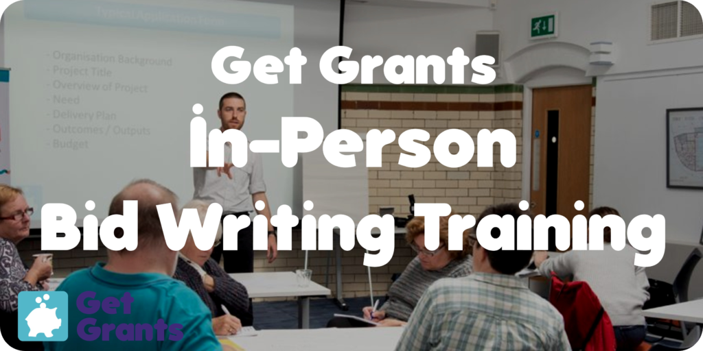 Get Grants In-Person Bid Writing Training